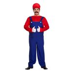 Blikkenslager Rød Budget Plus-size Kostume