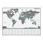 Scratch Map Bandeord