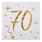 Servietter 70 Guld