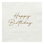 Servietter Happy Birthday