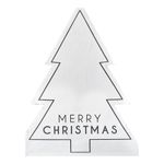 Servietter Juletræ Merry Christmas