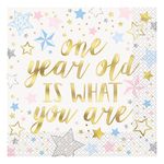 Servietter One Year Stjerner Twinkle