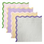 Servietter Pastel Wavy