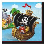 Servietter Pirater