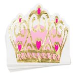 Servietter Prinsessekrone Lyserød
