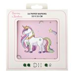 Servietter Unicorns & Rainbows