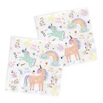 Servietter Unicorns & Rainbows