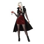 Vampyyri Punainen/Musta Naamiaisasu