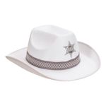 Sheriffhat Hvid
