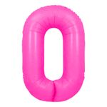 Neonpink talballon