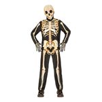 Skelet Tracksuit Børnekostume