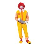 Fastfoodklovn Kostume