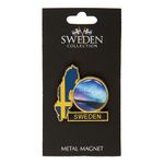 Souvenir Køleskabsmagnet Sweden Northern Lights