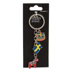 Souvenir Nøglering Sweden Dalahest