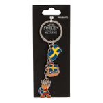 Matkamuisto Avaimenperä Sweden Viikinki/Lippu