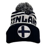 Strikket Hue Pom Pom Finland