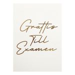 Stort Kort Tillykke Med Eksamen