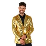 Suitmeister Pailletjakke Gold