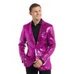 Suitmeister Pailletblazer Lyserød
