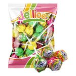 Jellioo Super Gum Lollipop Mix Økonomipakke