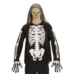 Sort Bluse Skelet
