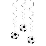Swirls Fodbold Loftsdekoration