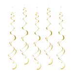 Swirls Guld Hængende Dekoration