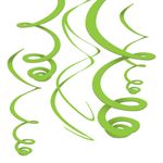 Swirls Lysegrøn Hængende Dekoration