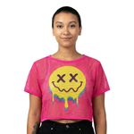 Mesh T-shirt Acid Dame