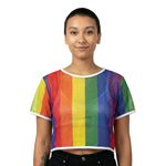 Mesh T-shirt Flerfarvet Dame