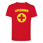 T-shirt Lifeguard Rød