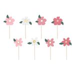 Kagedekoration Blomster