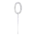 Kagedekoration Tal Diamanter Silver