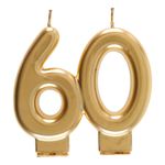 Kagelys 60 Mat Guld