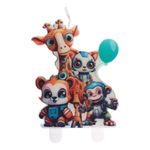 Lagkagelys Robotdyr