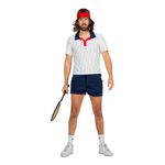 Tennisspiller Retro Herrekostume