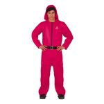 The Gamer Rød Overall Kostume til Mænd
