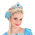 Tiara Sølv med Turkis Sten