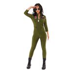 Top Gun Jumpsuit Dame Kostyme