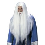 Troldmandsparyk med Skæg