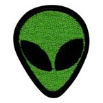 Stofmærke Alien Hoved