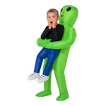 Oppustelig Bærende Alien Børnekostume