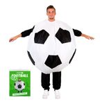 Oppustelig Fodbold Kostume