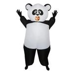 Oppusteligt Panda Kostume
