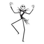 Vægdekoration Nightmare Before Christmas