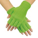 Handsker Fingerløse Neongrønne