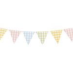 Vimpelguirlande Gingham