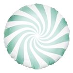 Hvid/Mint Folieballon Candy