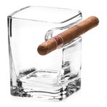 Whiskyglas med Cigarholder