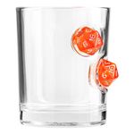 Whiskyglas med Terninger